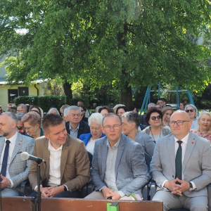 Przedstawiciele Urzędu Miasta w Łukowie.