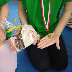 Medal i nagroda za udział w Przedszkoliadzie