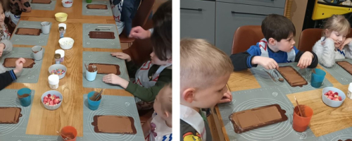 JAGÓDKI NA WARSZTATACH CZEKOLADOWYCH 