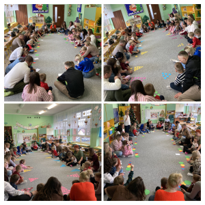 Wspólne zabawy w kole