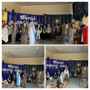 Maryja z Józefem wędrują i szukają dla siebie miejsca